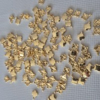 Altın Kaplama Tek Kulplu Sallantı Yonca