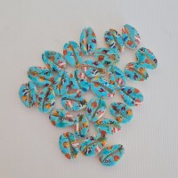 Mavi Desenli Deniz Kabuğu